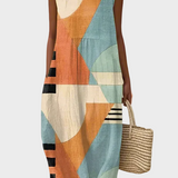 Karen - Bequemes Midi-Kleid