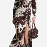 Dolores™ Elegantes bedrucktes Kleid