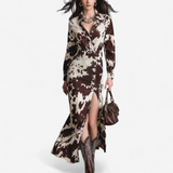 Dolores™ Elegantes bedrucktes Kleid