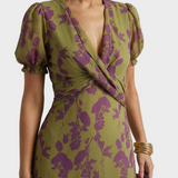 Natalia - Midi-Kleid mit Blumenmuster