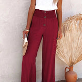 Rose | Entspannte High-Waist-Hose