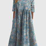 Zofia - Kleid, das die Silhouette Betont