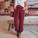 Luise | Elegante Hose mit Kordel