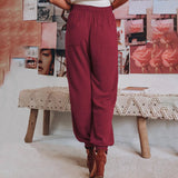 Luise | Elegante Hose mit Kordel