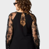 Celina - klassisches Midi-Kleid für besondere Anlässe