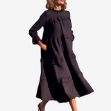 Lauren™ Midi-Kleid mit Volants