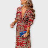 Milada - Elegantes Kleid mit langen Ärmeln
