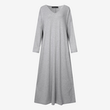 René™ Langarmpullover mit V-Ausschnitt