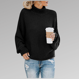 Ivana – Bequemer Damenpullover mit Stehkragen