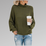 Ivana – Bequemer Damenpullover mit Stehkragen