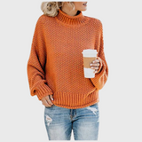 Ivana – Bequemer Damenpullover mit Stehkragen