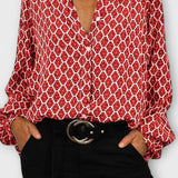 Beatriz - Elegante Bluse mit V-Ausschnitt