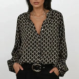 Beatriz - Elegante Bluse mit V-Ausschnitt