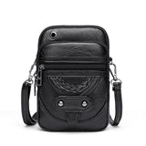 Lotte | Strukturierte Ledertasche