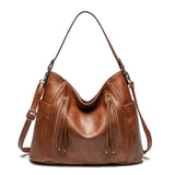 Paula | Ledertasche mit Fransen