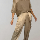 Frieda | Cargo-Lounge-Set aus Seide