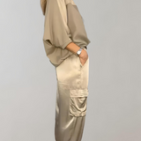 Frieda | Cargo-Lounge-Set aus Seide