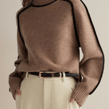 Lara™ Pullover mit hohem Kragen
