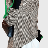 Leena™ Pullover mit hohem Kragen