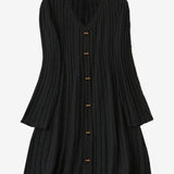 Veronie™ Ausgestelltes Strickkleid