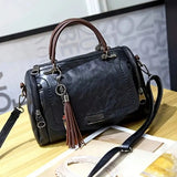 Rose | Ledertasche mit Struktur