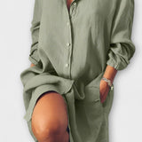 Raquel - Angenehme Leinenbluse
