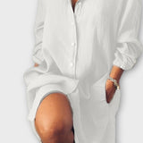 Raquel - Angenehme Leinenbluse