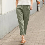 Viktoria | Weite Hose mit Taschen