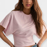 T-Shirt mit weiten und bequemen Ärmeln