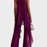 Viola - Elegantes Komplettset mit Haltertop und Hose