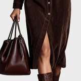 Klassisches und Elegantes Kleid - Lässiger Stil