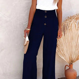 Rose | Entspannte High-Waist-Hose