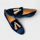 Pauline | Vintage-Loafer mit Fransen