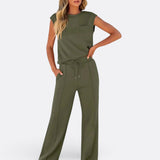 Íris - Set Casual aus weichem Lounge-Stoff