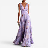 Sue™ Langes Blumenkleid
