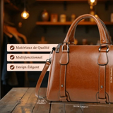 Ida | Glänzende Schultertasche