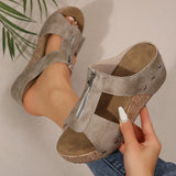 Anna-Dorothea | Trendige Keilsandalen
