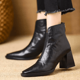 Delia | Luxuriöse Stiefeletten mit mittelhohem Absatz