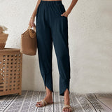 Johanna | Hose mit ausgefranstem Saum